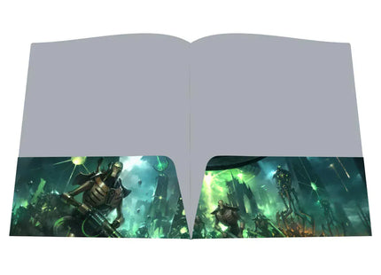 Gamers Guild AZ Ultra Pro Ultra Pro Datasheet & Index Card Folio for Warhammer 40,000: Necrons Discontinue