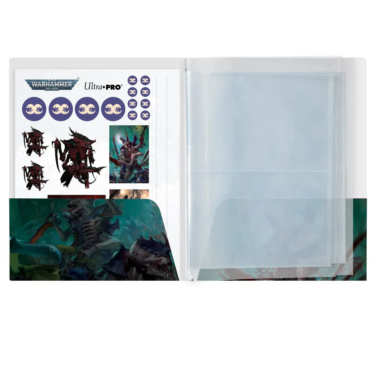 tyranid card sleeves Ultra Pro: Warhammer 40k: Tyranid Datasheet Folio