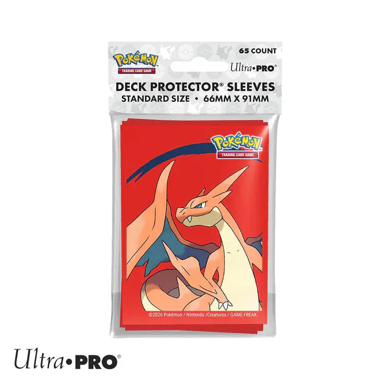 Pokemon: Deck Protector Sleeves - Charizard Pokemon: Deck Protector Sleeves - Charizard