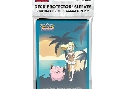 Gamers Guild AZ Ultra Pro Ultra Pro: Deck Protector Sleeves: Pokemon - Lillie and Clefairy (Pre-Order) Southern Hobby