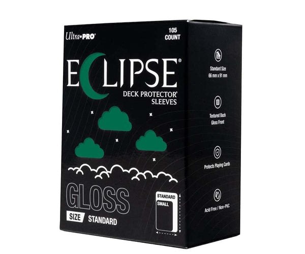 ultra pro eclipse card sleeves Pro: Deck Protector Sleeves: Standard Gloss The next generation of the legendary Eclipse Deck Protector Sleeves from Ultra PRO is here Eclipse Pro Gloss Small Sleeves: