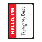 Gamers Guild AZ Ultra Pro Ultra Pro: I'm Trying - Double Matte White Core Sleeves (Pre-Order) AGD