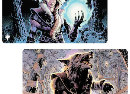 Gamers Guild AZ Ultra Pro Ultra Pro Innistrad Remastered Arlinn Kord / Arlinn, Embraced by the Moon Double-Sided Playmat for Magic: The Gathering Discontinue