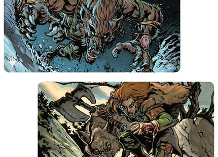 Gamers Guild AZ Ultra Pro Ultra Pro Innistrad Remastered Huntmaster of the Fells / Ravager of the Fells Double-Sided Playmat for Magic: The Gathering Discontinue