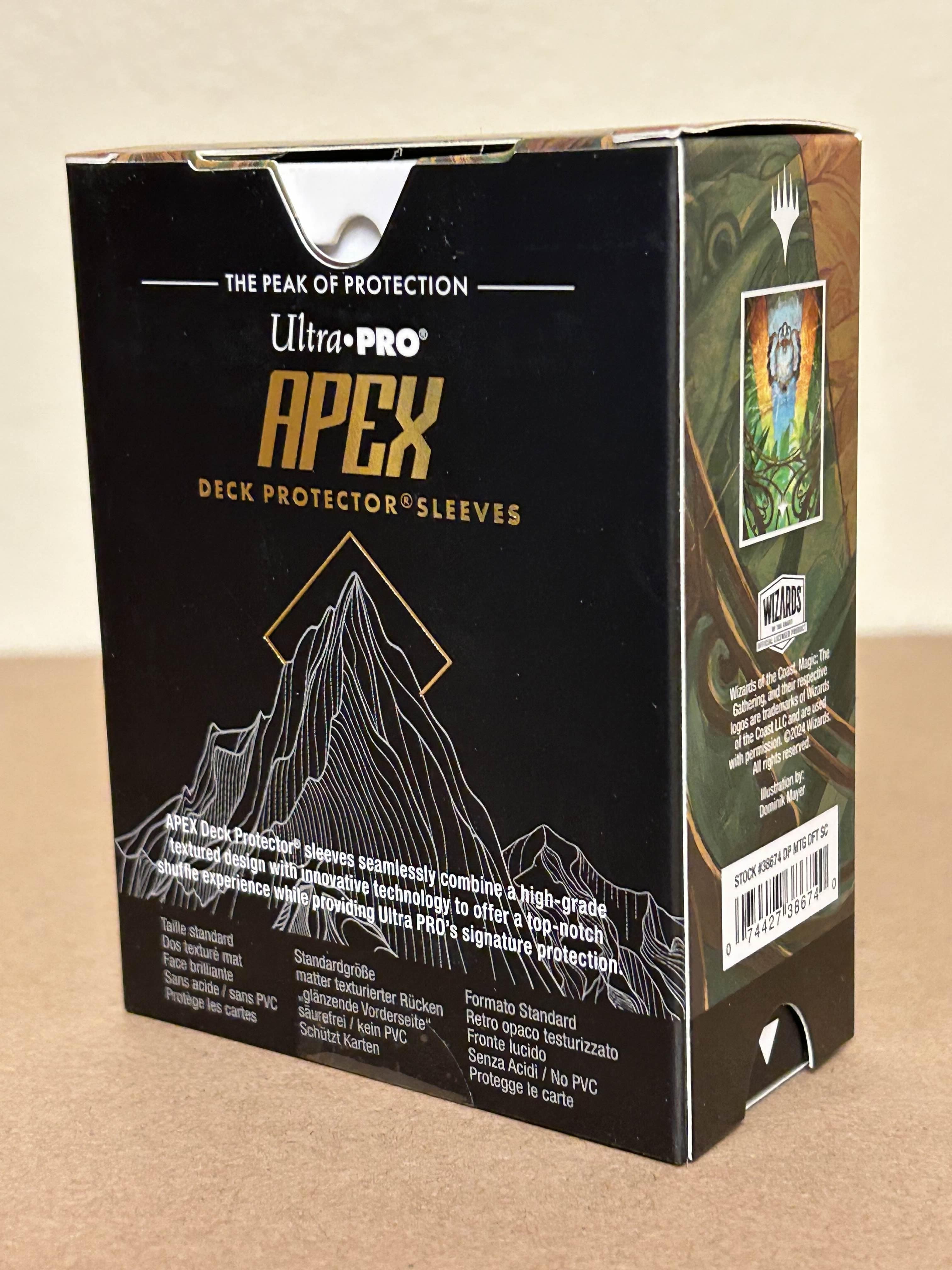 Ultra Pro: Magic The Gathering: Aetherdrift: 105ct Apex Deck Protector Sleeves - Serialized Card: The Aetherspark Gamers Guild AZ Ultra Pro: Magic The Gathering: Aetherdrift: 105ct Apex Deck Protector Sleeves - Serialized Card: The Aetherspark Gamers Guild AZ