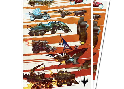 Gamers Guild AZ Ultra Pro Ultra Pro: Magic The Gathering: Aetherdrift: 105ct Apex Deck Protector Sleeves - Set Symbol Finish Line (Pre-Order) GTS