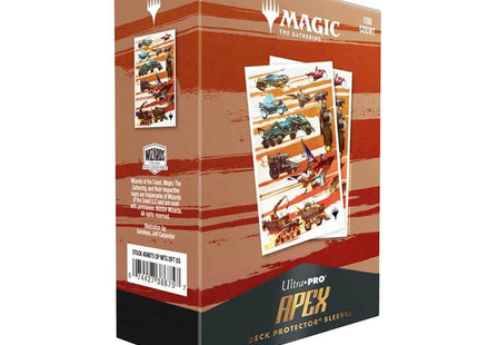 Gamers Guild AZ Ultra Pro Ultra Pro: Magic The Gathering: Aetherdrift: 105ct Apex Deck Protector Sleeves - Set Symbol Finish Line (Pre-Order) GTS