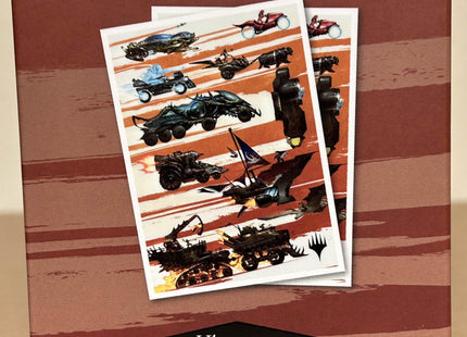 Gamers Guild AZ Ultra Pro Ultra Pro: Magic The Gathering: Aetherdrift: 105ct Apex Deck Protector Sleeves - Set Symbol Finish Line (Pre-Order) GTS