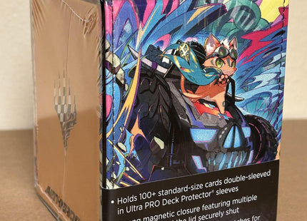 Gamers Guild AZ Ultra Pro Ultra Pro: Magic The Gathering: Aetherdrift: Alcove Flip Deck Box Variant Art PW Chandra Spark Hunter (Pre-Order) GTS