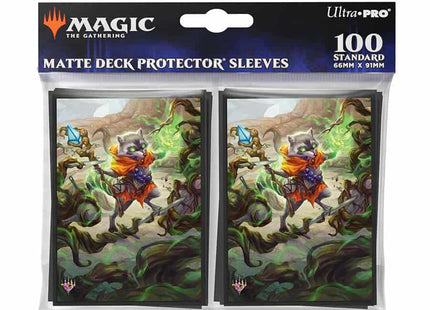 Gamers Guild AZ Ultra Pro Ultra Pro: Magic The Gathering: Bloomburrow: 100ct Deck Protector Sleeves - Bello, Bard of the Brambles GTS