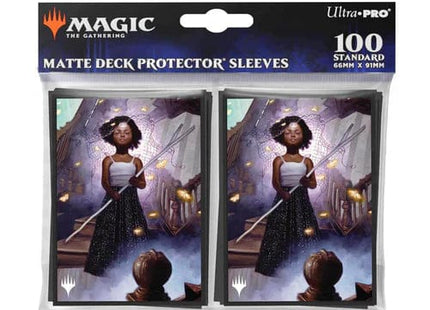 Gamers Guild AZ Ultra Pro Ultra Pro: Magic The Gathering: Duskmourn: 100ct Deck Protector Sleeves - Aminatou, Veil Piercer GTS