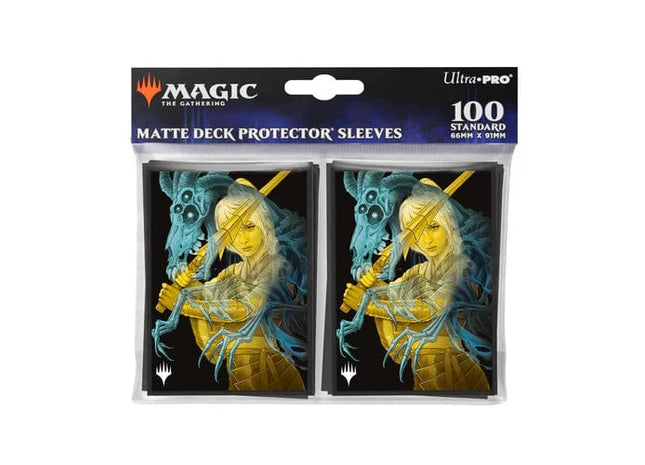 Gamers Guild AZ Ultra Pro Ultra Pro: Magic The Gathering: Duskmourn: 100ct Deck Protector Sleeves - The Wandering Rescuer GTS