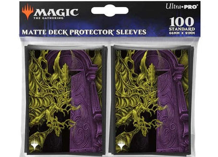 Gamers Guild AZ Ultra Pro Ultra Pro: Magic The Gathering: Duskmourn: 100ct Deck Protector Sleeves - Valgavoth, Terror Eater GTS