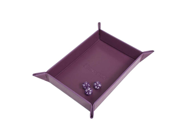 Gamers Guild AZ Ultra Pro Ultra Pro Magnetic Folding Dice Tray Vivid Midnight Plum Southern Hobby