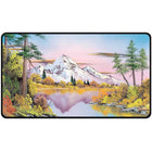 Gamers Guild AZ Ultra Pro Ultra Pro Playmat: Bob Ross Mountain Lake Black-Stitched Playmat (Pre-Order) GTS