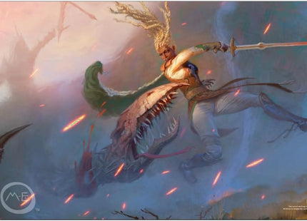 Gamers Guild AZ Ultra Pro Ultra Pro Playmat: Magic the Gathering - The Lord of the Rings: Tales of Middle-earth Éowyn Standard Southern Hobby