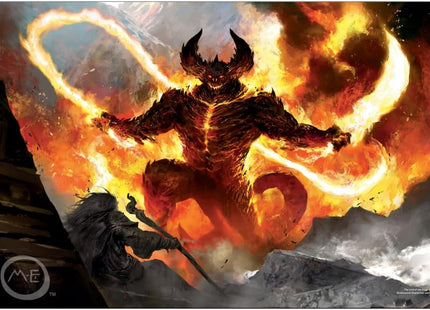 Gamers Guild AZ Ultra Pro Ultra Pro Playmat: Magic the Gathering - The Lord of the Rings: Tales of Middle-earth The Balrog Standard Southern Hobby