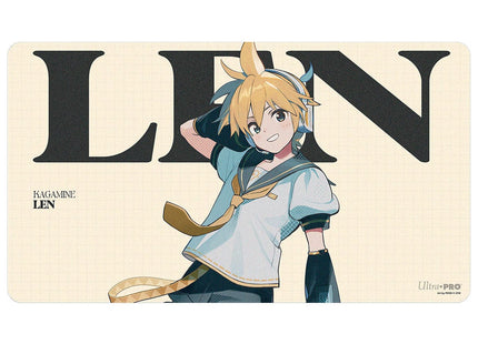Gamers Guild AZ Ultra Pro Ultra Pro: Playmat: Vocaloid Retro Soundscapes - Len (Pre-Order) Southern Hobby