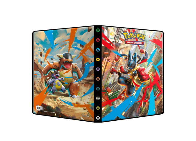 Gamers Guild AZ Ultra Pro Ultra Pro: Pokemon 9-Pocket Pro-Portfolio - Mega Evolution "Mega Lucario and Mega Kangaskhan" Discontinue
