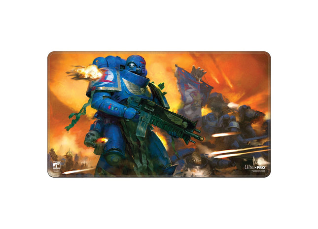 Gamers Guild AZ Ultra Pro Ultra Pro: Premium Stiched Playmat for Warhammer 40,000 - Space Marines - Adeptus Astartes (Pre-Order) Southern Hobby