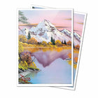 Gamers Guild AZ Ultra Pro Ultra Pro Sleeves: Bob Ross Mighty Mountain Lake: 105ct Apex Deck Protector Sleeves (Pre-Order) GTS