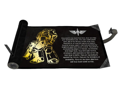 Gamers Guild AZ Ultra Pro Ultra Pro: Space Marines - Adeptus Astartes Dice Scroll for Warhammer 40,000 Discontinue