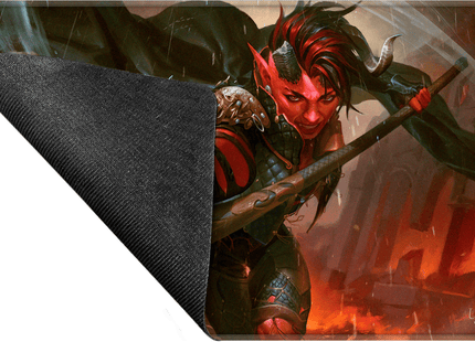 Gamers Guild AZ Ultra Pro Ultra Pro Stitched Playmat Magic the Gathering Commander 7 Karlach (Pre-Order) Southern Hobby