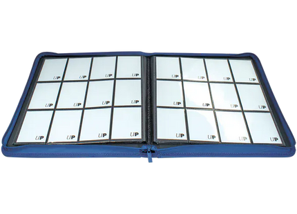 Gamers Guild AZ Ultra Pro Ultra Pro: Vivid Collection: 12-Pocket Zippered Pro-Binder - Blue GTS