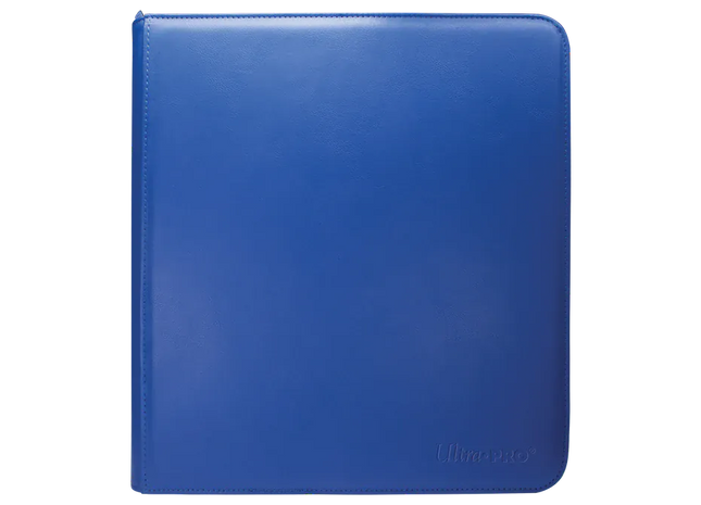 Gamers Guild AZ Ultra Pro Ultra Pro: Vivid Collection: 12-Pocket Zippered Pro-Binder - Blue GTS