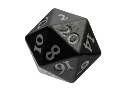 Gamers Guild AZ Ultra Pro Ultra Pro: Vivid Heavy Metal Dice - Black (Pre-Order) AGD