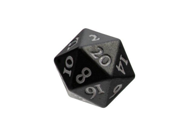 Gamers Guild AZ Ultra Pro Ultra Pro: Vivid Heavy Metal Dice - Black (Pre-Order) AGD