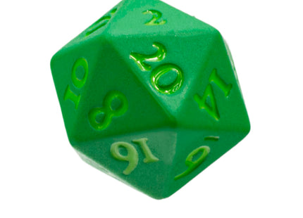 Gamers Guild AZ Ultra Pro Ultra Pro: Vivid Heavy Metal Dice - Green (Pre-Order) AGD