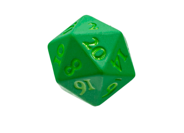 Gamers Guild AZ Ultra Pro Ultra Pro: Vivid Heavy Metal Dice - Green (Pre-Order) AGD
