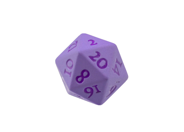 Gamers Guild AZ Ultra Pro Ultra Pro: Vivid Heavy Metal Dice - Purple (Pre-Order) AGD