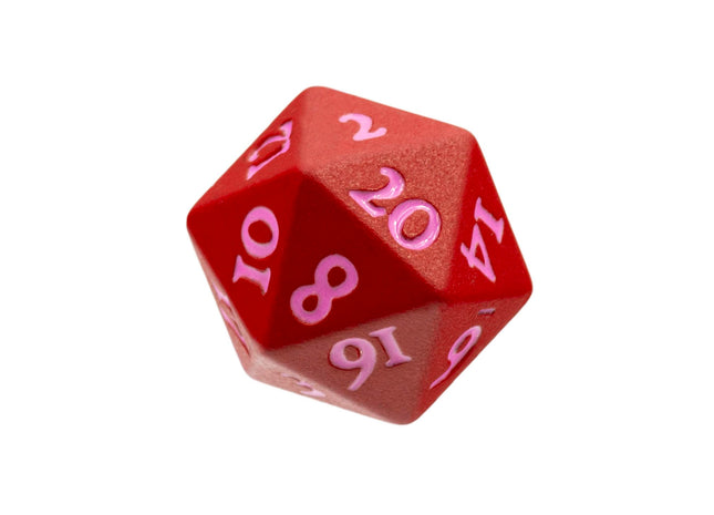 Gamers Guild AZ Ultra Pro Ultra Pro: Vivid Heavy Metal Dice - Red (Pre-Order) AGD