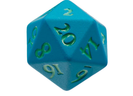 Gamers Guild AZ Ultra Pro Ultra Pro: Vivid Heavy Metal Dice - Teal (Pre-Order) AGD