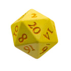 Gamers Guild AZ Ultra Pro Ultra Pro: Vivid Heavy Metal Dice - Yellow (Pre-Order) AGD