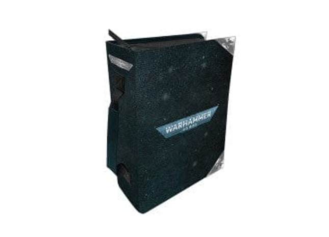 Gamers Guild AZ Ultra Pro Ultra Pro: Warhammer 40,000 Debossed & Printed for Warhammer Book Folio - Warhammer Logo (Pre-Order) Southern Hobby