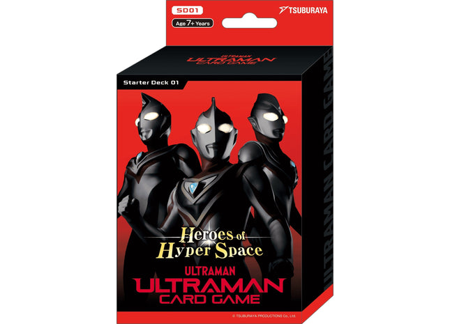 Gamers Guild AZ Ultraman TCG Ultraman TCG: Heroes of Hyper Space Starter Deck - Black Friday Discontinue