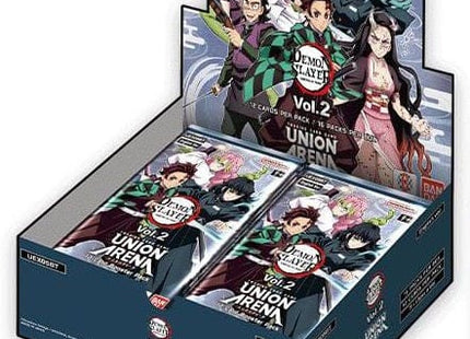 Gamers Guild AZ Union Arena Union Arena Card Game: [EX05BT] Demon Slayer Kimetsu no Yaiba Vol. 2 Booster Display (Pre-Order) GTS