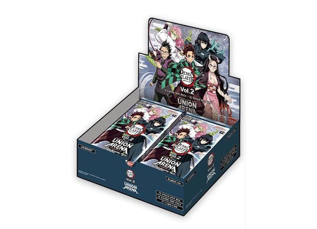Gamers Guild AZ Union Arena Union Arena Card Game: [EX05BT] Demon Slayer Kimetsu no Yaiba Vol. 2 Booster Display (Pre-Order) GTS