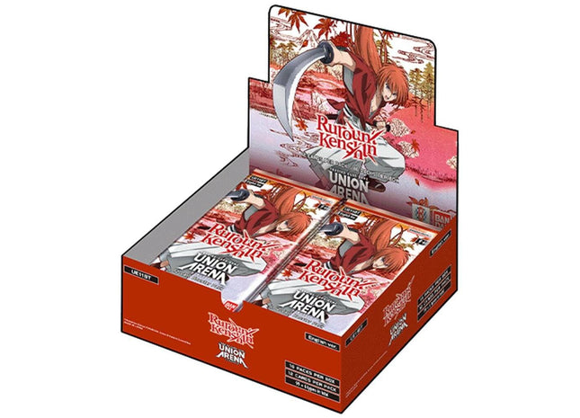 Gamers Guild AZ Union Arena Union Arena Card Game: Rurouni Kenshin Booster Display [English Version] Southern Hobby