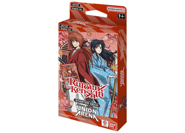 Gamers Guild AZ Union Arena Union Arena Card Game: Rurouni Kenshin Starter Deck [English Version] Southern Hobby