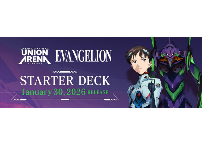 Gamers Guild AZ Union Arena Union Arena Card Game: [UE15ST] Evangelion New Theatrical Edition Starter Deck (Pre-Order) GTS