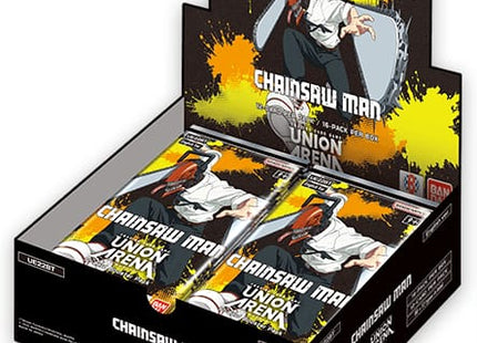 Gamers Guild AZ Union Arena Union Arena Card Game: [UE22BT] Chainsaw Man Booster Display (Pre-Order) GTS