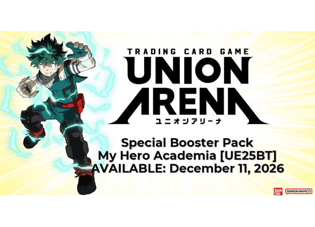 Gamers Guild AZ Union Arena Union Arena Card Game: [UE25BT] My Hero Academia - Booster Display (Pre-Order) GTS