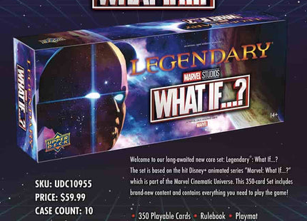 Gamers Guild AZ Upper Deck Entertainment Legendary - What If: A Marvel Deck / Bag / Pool Building Game (Pre-Order) GTS