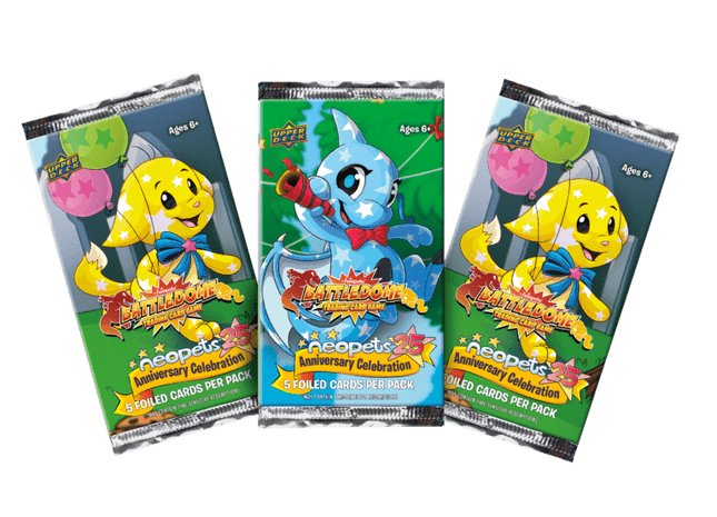 Gamers Guild AZ Upper Deck Entertainment Neopets Battledome TCG: 25th Anniversary Booster Pack Booster Pack