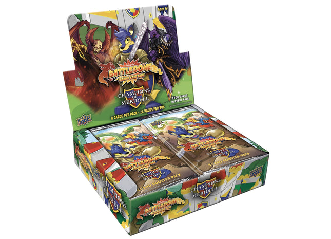 Gamers Guild AZ Upper Deck Entertainment Neopets Battledome TCG: Champions of Meridell Booster Display (Pre-Order) STREET DATE: 04/30/2025 - PRICE: $79.99 Southern Hobby