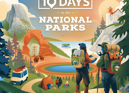 Gamers Guild AZ USAopoly 10 Days In The National Parks USAopoly
